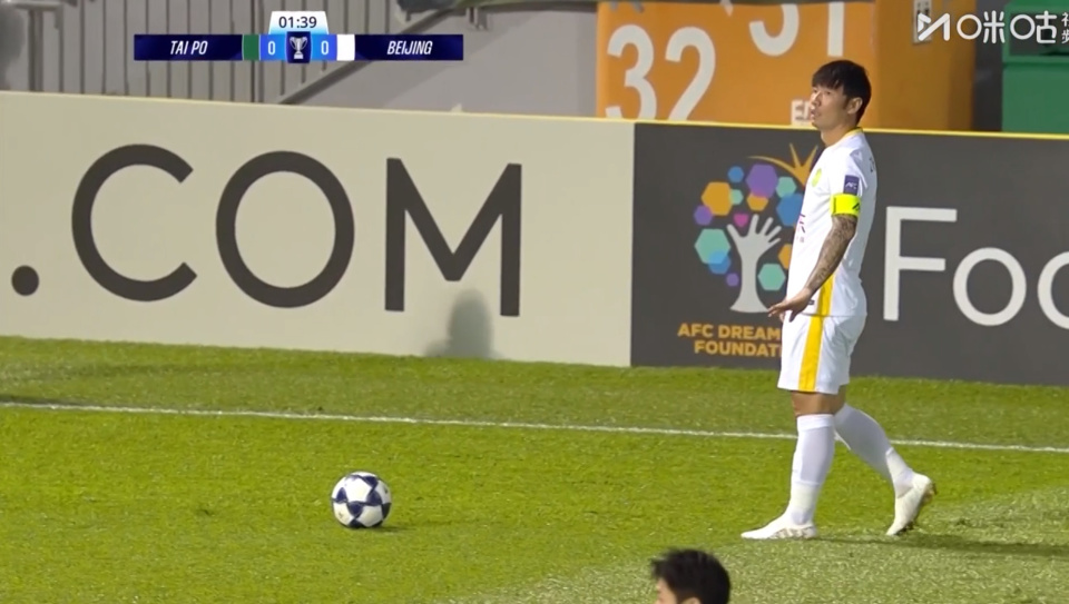 面前, 防守很是松